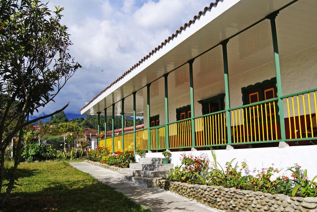 Hostal Casa De Los Taitas Salento Exteriör bild