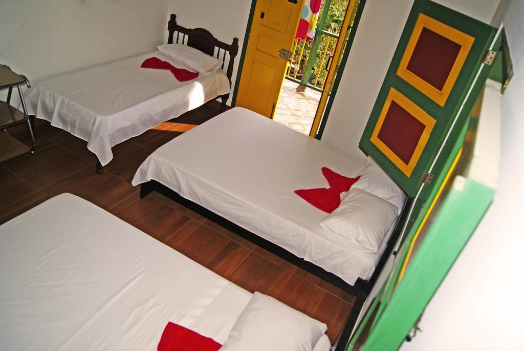 Hostal Casa De Los Taitas Salento Exteriör bild