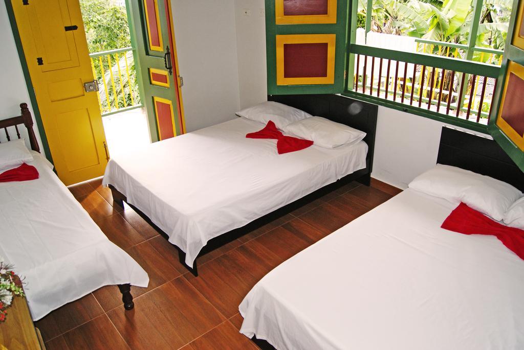 Hostal Casa De Los Taitas Salento Exteriör bild