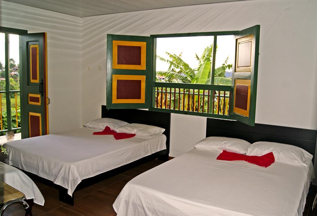 Hostal Casa De Los Taitas Salento Exteriör bild